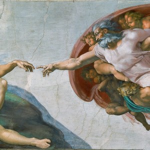 Michelangelo, Creation of Adam (Sistine chapel) (1512)