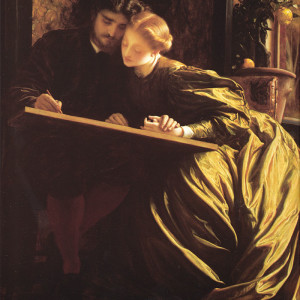 Frederic Leighton, The Painter's Honeymoon (1864)