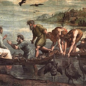 Raphael, Miraculous Draught of Fishes (1515)