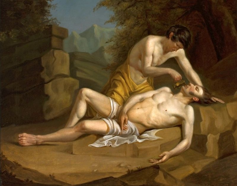 Franciszek Sobiepan, The Good Samaritan (1828)