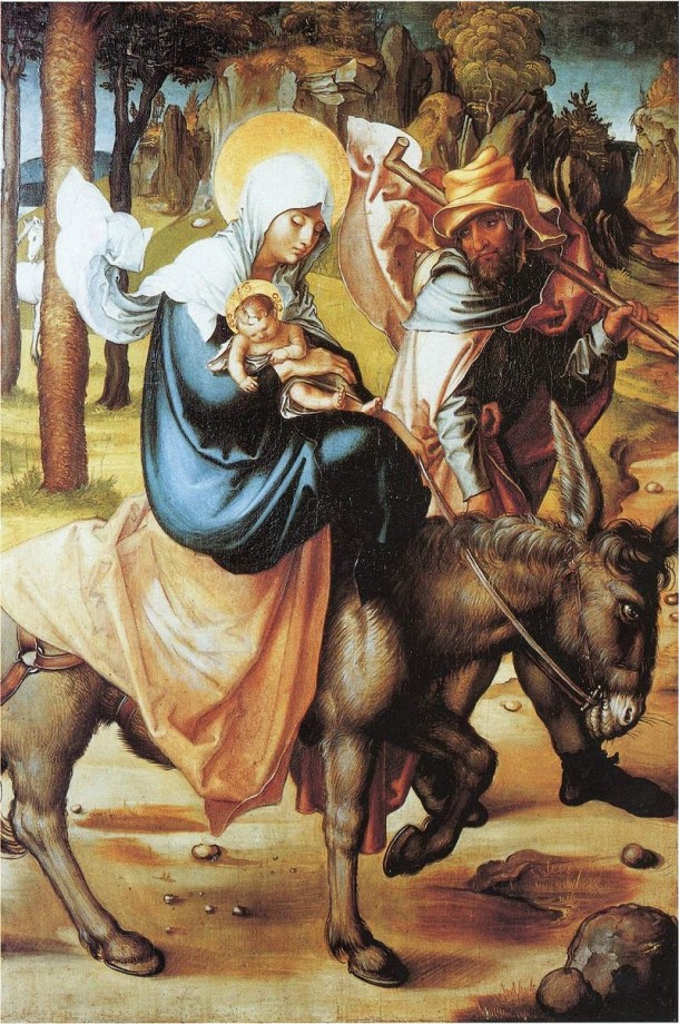 Albrecht Dürer, Flight into Egypt (1494)