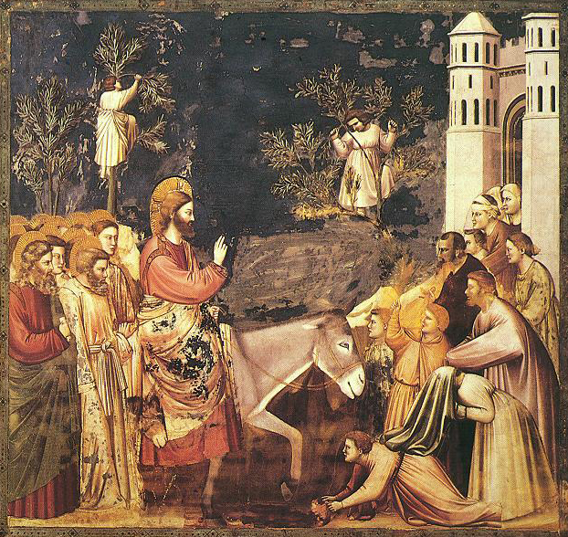 Giotto, Entry into Jerusalem (1305)