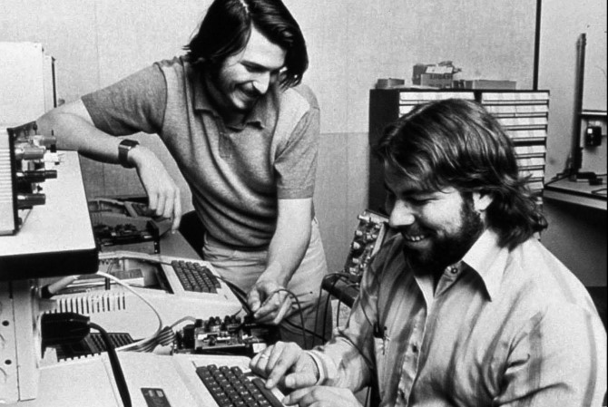 Wozniak and Jobs