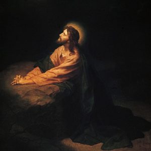 Heinrich Hofmann, Christ in Gethsemane (1886)