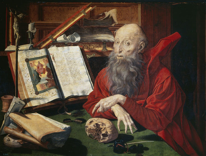 Marinus van Reymerswaele, St. Jerome (1541)