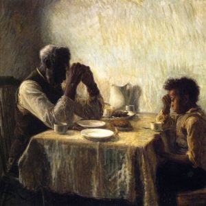 Henry Ossawa Tanner, The Thankful Poor (1894)