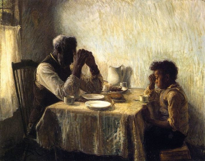 Henry Ossawa Tanner, The Thankful Poor (1894)