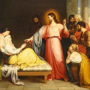 John Bridges, Christ Healing the Mother of Simon Peter’s Wife (1839)