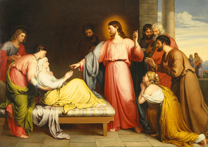 John Bridges, Christ Healing the Mother of Simon Peter’s Wife (1839)