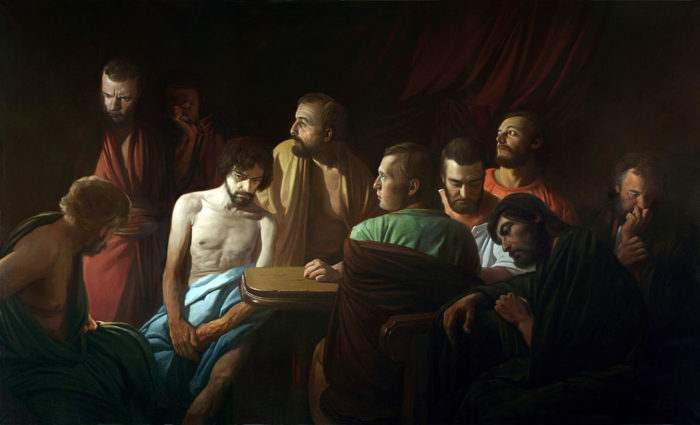 A.N. Mironov, Peace Be With You (Christ Appearing to the Apostles) (2010)