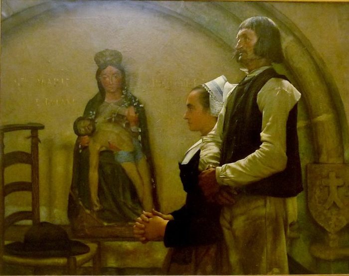 Jean-Eugène Buland, Visit to the Virgin of Bénodet (1898)