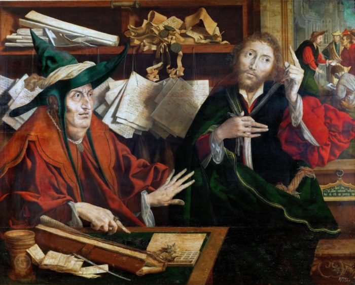 Marinus van Reymerswaele, Parable of the Unjust Steward (1540)